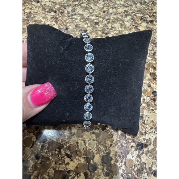Touchstone Crystal | Jewelry | Touchstone Crystal Denim Blue Mini Ice ...